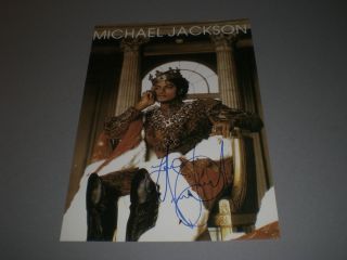 Michael Jackson signed signiert autograph Autogramm 20x30 Foto in