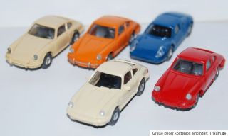 Porsche Modellautos / 911 911C Carrera / Konvolut Wiking 187 HO