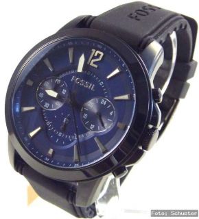 FOSSIL Herren Uhr Chrono Chronograph NEU UVP* 129,00 € schwarz blau