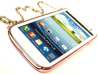 LEO CHROM Samsung Galaxy S3 i9300 STraSS BlinG COVER hard CASE HÜLLE
