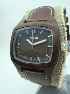 Fossil Uhr Uhren Herrenuhr UVP99,90 EUR JR9928 JR 9928 Wood Watches
