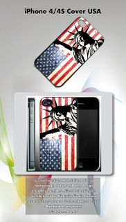 Apple Iphone 4/4S USA Fahne Hülle Cover Case Amerika New York Las