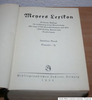 Meyers Lexikon Siebente (7.) Auflage 12 Bände komplett 1924   1930