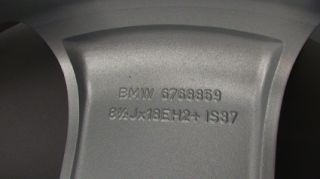 Original BMW Felgen 18 STERNSPEICHE 189 E90 E92 E91 46