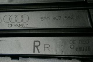 Original Audi A3 S Line Nebelscheinwerfer Blende Abdeckung Gitter