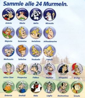 Real Murmelix Fieber *Murmel aussuchen aus allen 24* Asterix & Obelix