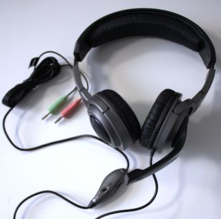 Hama GAMING Headset Kopfhörer +FB Mikro für Skype VoIP