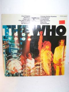 T687   The Who   Same Track Record 1967 LP