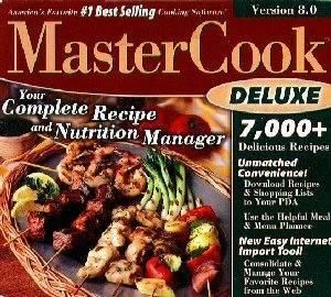 MasterCook Deluxe Version 8.0 Recipe Manager PC NEW