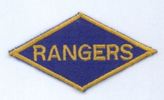 US ARMY WWII WK2 RANGERS RANGER Uniform patch Aufnäher