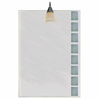 Badspiegel mit Licht / Spiegel mit Beleuchtung 70cm x 50cm/ Bad/ Wc