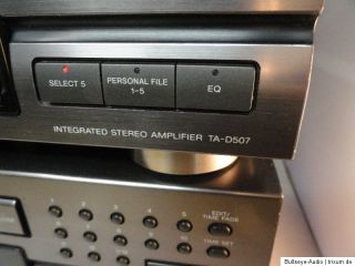 Hochwertiger Sony midi stereoanlage TA D507/CDP M43/ST D707
