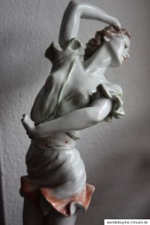 Extrem schöne Porzellanfigur Tänzerin Ursula Deinert aus Porzellan