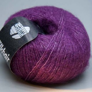 Lana Grossa Silkhair 021 violett 25g Wolle
