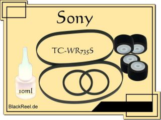 Sony TC WR735 S TCWR735S Service Kit 1 Kassettendeck Cassette Tape