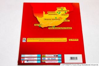 Panini WC WM 2010 South Africa – 10 x Leeralbum EMPTY ALBUM South