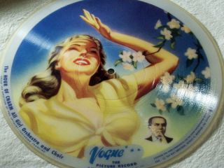 Blue Skies ultrarare Vogue R 725 / 726 picturerecord 78rpm 10