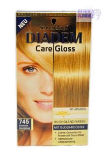 Schwarzkopf Haarfarbe Diadem Care gloss 745 Honigblond