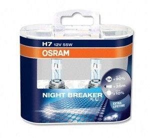 OSRAM H7 NightBreaker Night Breaker PLUS +90% 2er Set ( DUO )