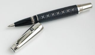 Montblanc Bohème Jewels Collection in Haifisch Leder Rollerball shark