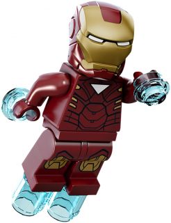 LEGO Super Heroes Iron Man Mark VI Mini Figur neu aus 6867