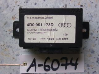 Alarm Steuegerät VW AUDI 4D0951173D 748.01.01 01