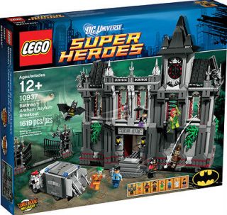 Lego 10937 Batman Arkham Asylum Breakout BRAND NEW SEALED ALL FIGS