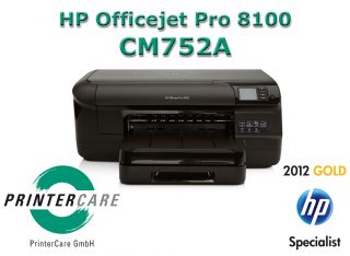 HP Officejet Pro 8100 ePrinter   CM752A / N811A   Tintenstrahldrucker