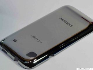 Akkudeckel Backcover Cover Housing Samsung Galaxy S i9000 Chrom Silber