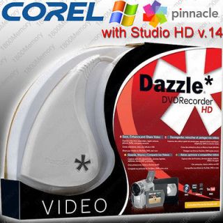 GENUINE Corel Pinnacle Dazzle DVD Recorder HD Video DVC USB R2