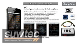 BMW iBC WiFi Bordcomputer iPhone iPod Diagnosegerät E Serie   F Serie
