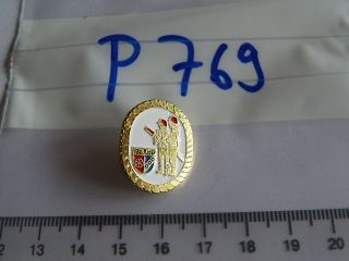 Orden Feuerwehr Miniatur golden (P769)