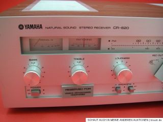 YAMAHA CR 620 Stereo Receiver RADIO Verstärker VINTAGE 60er 70er