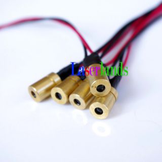 10PCS Focusable 3VDC 780nm 3mW 5mw Infrared IR Laser DOT Diode Module