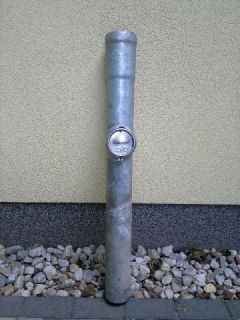 LORO X Regenstandrohr DN 100 100 cm lang Stahl rund