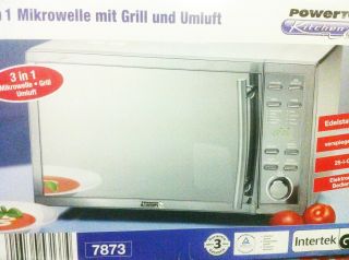  MIKROWELLE Edelstahl HEIssLUFT GRILL MWG 780 H 25 liter Microwave