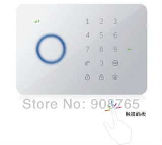 Chuango G5 Touch Keypad GSM SMS Home Security Burglar Alarm System