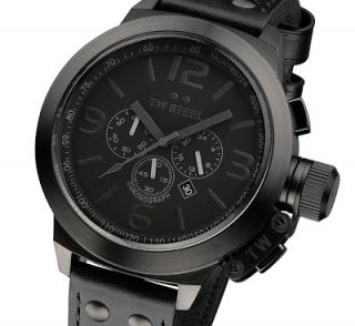 Canteen Style Cool Black 2012 Herrenuhr Chronograph TW 821 mens watch