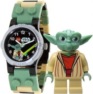 LEGO Star Wars Kinderuhr Armbanduhr für Kinder Jedi Meister Yoda