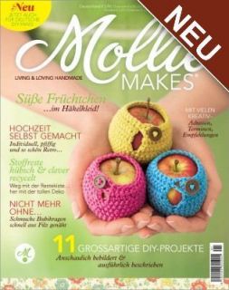 MOLLIE MAKES 01/2012, Living & Loving Handmade, Deutsche Ausgabe Neu