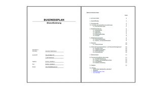 Businessplan   Existenzgründung Maurer / Hochbau