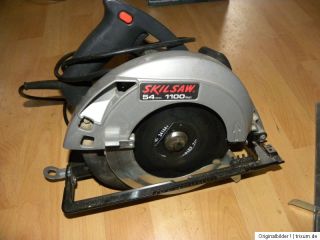 BÄRENSTARKE SKILSAW Handkreissäge 1100 W 54mm Made USA Kreissäge