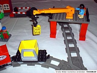 Lego Duplo Intelli Eisenbahn 3325 Code Steine Set grosse Anlage