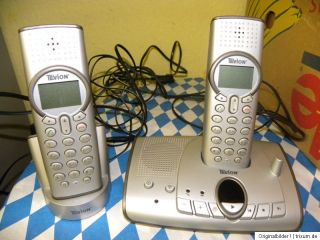 TEVION schnurloses Festnetztelefon Telefon Schnurlostelefon 2