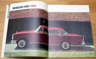 1965 MERCEDES BENZ 200/200D/230/230S Prospekt/brochure