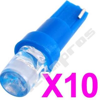 10X T5 LED Auto Lampe Strahler Tachobeleuchtung Blau