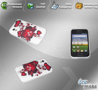 Silikon TPU Case Tasche Hülle Cover für Samsung Galaxy Ace S5830