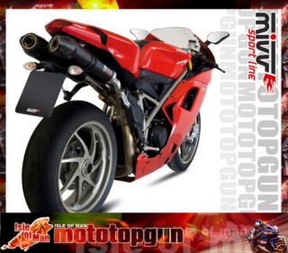 Auspuff Mivv Oval Carbon Ducati 848/1098/1198 07/08/09
