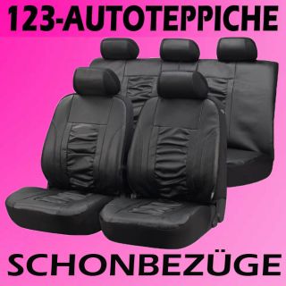 Sitzbezüge Kunstleder Mercedes C Klasse W202 W203 W204