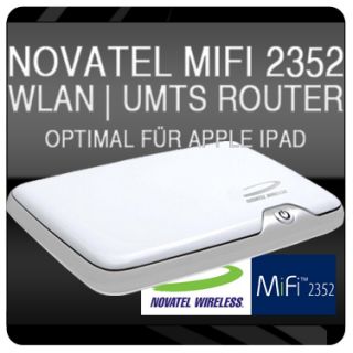 Novatel Wireless Mobile Hotspot MiFi 2352 HSDPA HSUPA